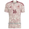 Camiseta de fútbol México H.HERRERA 16 Segunda Equipación Mundial 2022 - Hombre